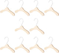 Wooden Pet Clothes Hangers 8.66-inch Small Dog and Cat Hangers Wear-Resistant Replaceable Household Pet Accessory for Dog and Cat Clothing