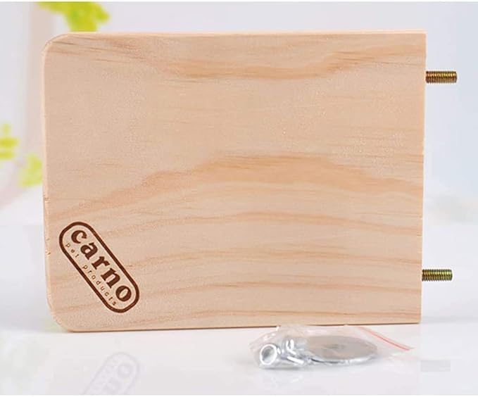 Litewoo Bird Wood Perch Platform Stand Shelf for Birds Budgie Parakeet Cockatiel Conure Cockatoo（Medium）