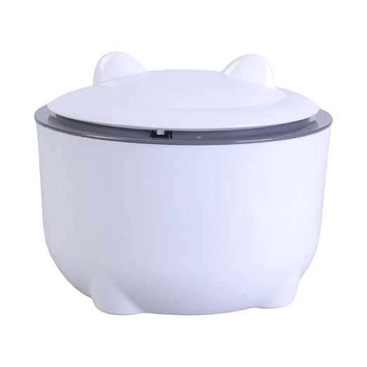 Odor Locking Cats Litter Disposal Can with Press Type Lid for Hygienic and Homes Environment Freshed Air Pet Supply Cats Waste Solution