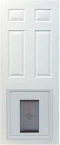 PetSafe Panel Pet Door Insert - Easy Installation - Dual Flap Design for Weather Protection - Paintable Frame for Custom Look