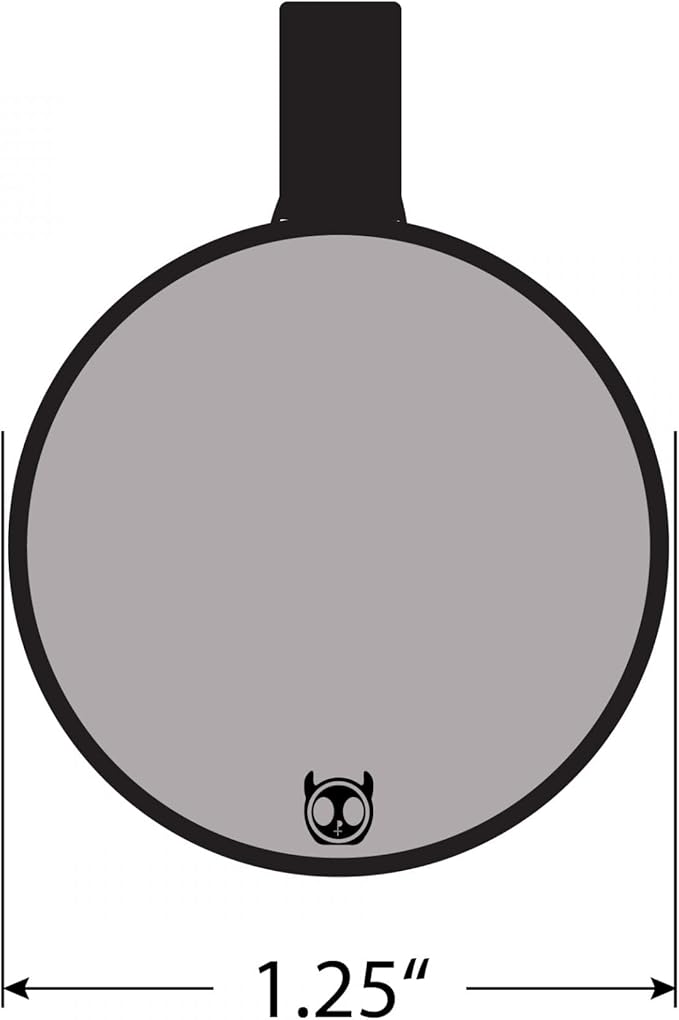Silent Dog Tag Personalized with 5 Lines of Custom Deep Engraved Durable Soundless Silicone Pet ID Name Tag Round Beach Blue