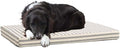 Barkbox Orthopedic Dog Bed | Comfortable Memory Foam Mattress for Joint Relief | Head and Neck Support Waterproof with Non Skid Bottom | Calming Durable Bed with Washable Cover | Large, Stripe