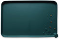 Hoki Found Large Silicone Pet Food Mats - Non Slip Dog Cat Bowl Placemats - Waterproof Dog Cat Food Mats - Dark Cedar