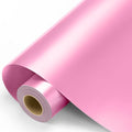 Pink Permanent Vinyl - Pink Adhesive Vinyl Roll for All Cutting Machine, Permanent Outdoor 12" x11FT for Decor Sticker, Car Decal, Scrapbooking, Signs, Glossy & Waterproof