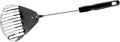 SPOT Chrome Litter Scoop with Long Plastic Handle for Cats, 12-Inch, 4.5" x 4.75" x 3"
