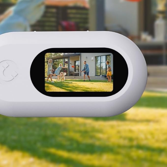 Mini Dog Collar Camera 1080P – Records to Micro SD Card – No Live Streaming – No WiFi – Lightweight POV Camera for Dogs – Adjustable Pet Collar