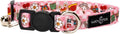 Lucy & Co. Cutie Patootie Breakaway Cat Collar with Bell – Designer Print Adjustable Safety Collar for Cats, Kittens & Small Dogs, Lightweight Pet Collar for Boy & Girl Cats – Large