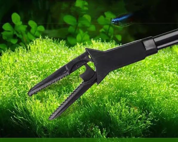 Aquascaping Plastic, Aquarium Ts 50Cm Handle Grabber, Aquarium Ts Plastic For Fish, Trimming Adjustment, Ergonomic Non-Slip Grip