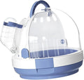 Parrot Travel Cage,Small Animal Carry Case,Breathable Hamster Carrier Cage Bird Cage for Bird Hamster Hedgehog Finches Travel, Blue