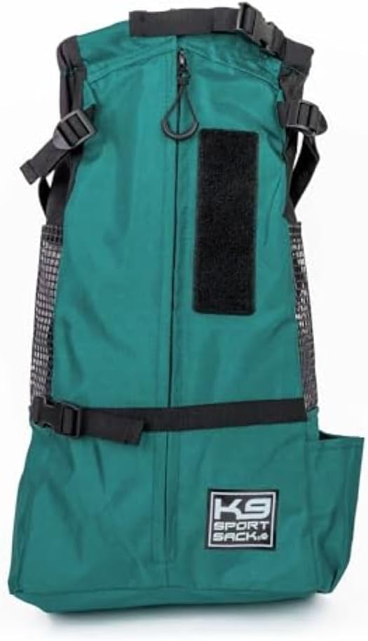 K9 Sport Sack Trainer - Small, Harbor Blue - Ideal for Dogs with 13-16” Back Length - Backpack-Style Training Carrier - Meant for Quick, Non-Strenuous Activities