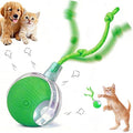 2024 New Electric Dog Ball Toy for Cat,360° Smart Automatic Interactive Rolling Dog Smart Pet Toy Ball,Gift for Kids
