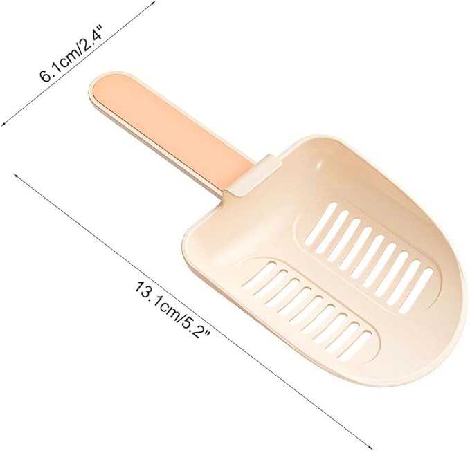 DONGKER Hamster Litter Scoop,Reusable Hanging Hamster Sand Bath Scoop for Guinea Pig Gerbil Rebbits Small Animals Bearded Dragon