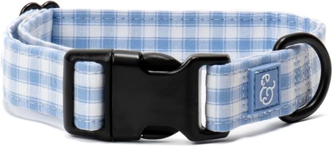 Lucy & Co. Silly Goose Dog Collar, Adjustable Durable Dog Collar with Cute Print, Medium