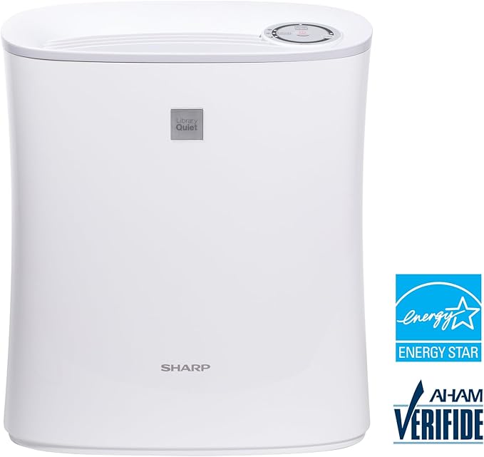 SHARP Air Purifier for Small Rooms – Covers up to 690 sqft in one hour, True HEPA Filter Air Purifier for Bedroom, Office or Dorm Room, Dust, Smoke, Pollen - FPF30UH