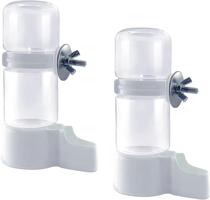 Pet Bird Automatic Water Dispenser,Bird Cage Hanging Drinking Device,Automatic Parrot Water Feeder,Budgies, Birds, Love Birds, Canary Drinking Fountains.