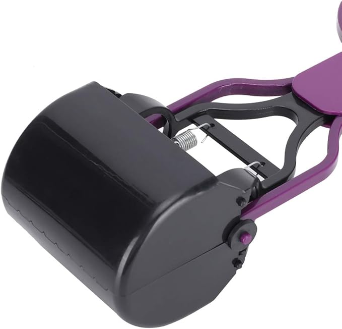 Pooper Scooper for Dogs, Spring Loaded One Hand Poop Scooper with Bag Use, Portable Pet Waste Pickup Tool for Yard & Outdoor Walks
