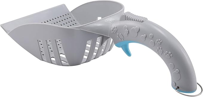 Fresh Step All in One Litter Scoop - Fast and Easy to Use Cat Litter Scooper with Deep Shovel and Ergonomic Handle Grip - 2 Pack