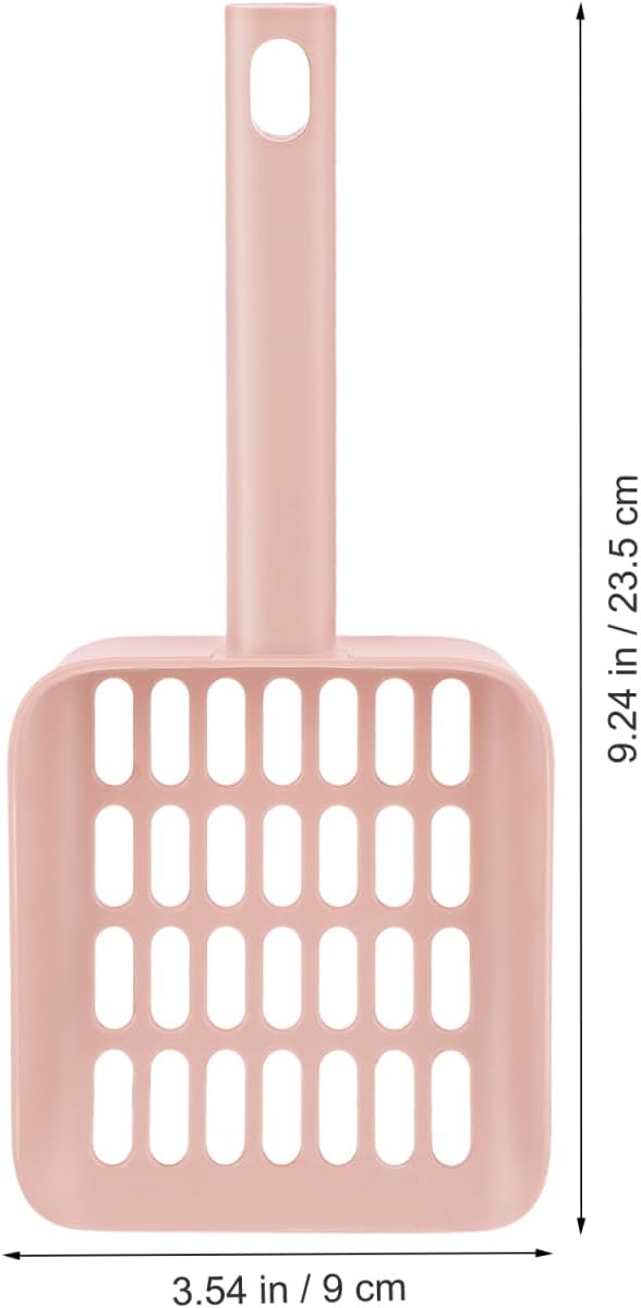 Totority Cat Litter Scoop Set with Holder, Extra Wide Mouth Design for Easy Sifting, Durable and Smooth Cleanup Tool, Perfect for Multi-Cat Households and Daily Pet Waste Removal