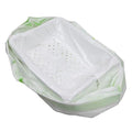 7pcs Cat Litter Filtering Bags Practical Pet Waste -up Pouches Automatic Closure for Easy Use for Litter Management White