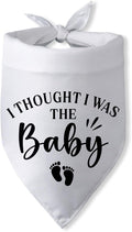 Pregnancy Announcement Dog Bandana I Thought I was The Baby Gender Reveal Dog Baby Coming Soon Announcement Photo Props for Large Medium Small Dogs