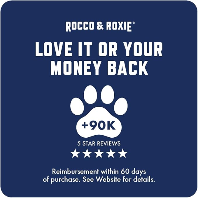 Rocco & Roxie Litter Box Odor Eliminator, Best Natural Urine Deodorizer for Cat Litter Boxes Cats Smell Control, Odor Absorber, Safe for Kitty, 12 oz pack of 2
