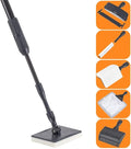 hygger Carbon Fiber 6 in 1 Aquarium Cleaning Tool Kit Al-gae Scraper Scrubber Pad Sponge Telescopic Handle Fish Tank Brush Cleaner Set for Saltwater Freshwater