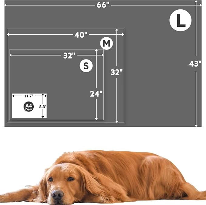Stuffed Premium Soft Dog Blanket, with Flannel Grey Cute Paw Print, 43 * 66 inches, Self Warming Cat Blanket Puppy Supplies Dog Products Stuff Essentials