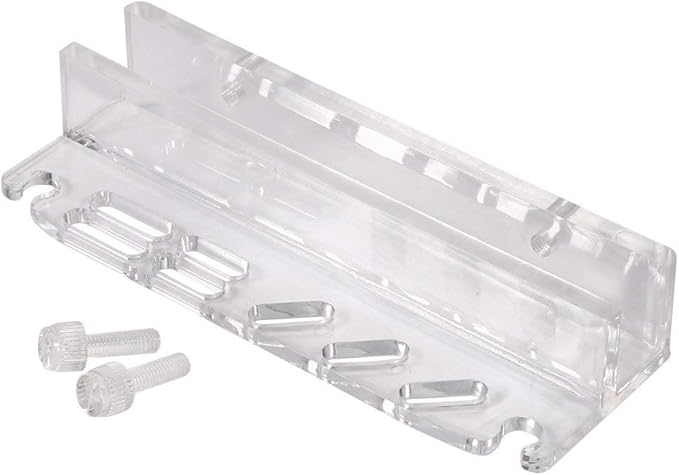 Fdit Acrylic Water Plants Grass Maintenance Tool Holder Aquarium Rack Organizer Fish Tweezers Scissors Storage Rack