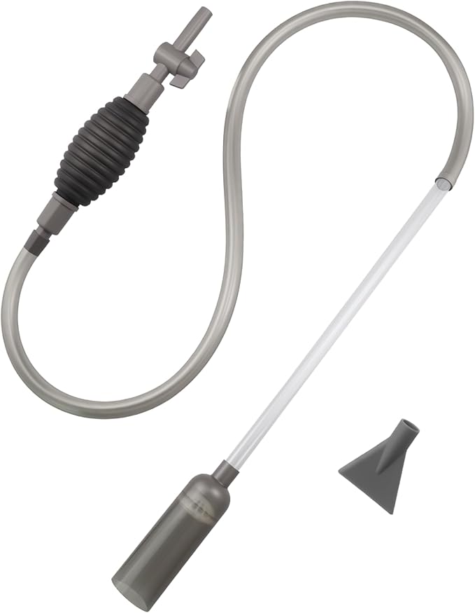 Aquarium Siphon Vacuum Cleaner for Gravel and Sand, Fish Tank Vacuum Gravel Cleaner, Manually Fish Tank Water Changer