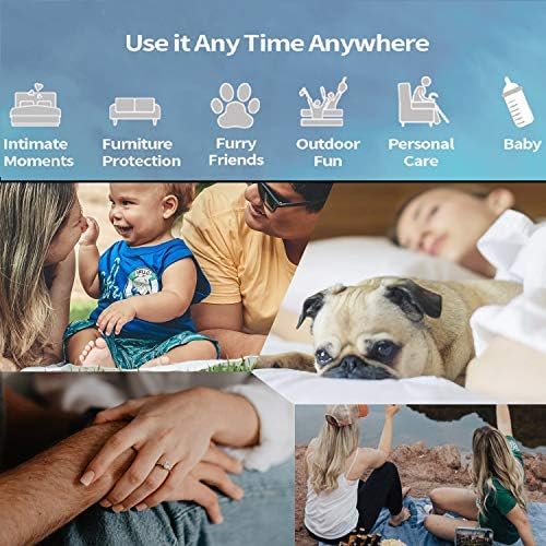 Softan Waterproof 100% Leak Proof Blanket for Baby Adults Pets Dogs Cats, Pee Proof, 3 Layer Protector for Bed, Sofa Couch and Other Furniture, 90"x90", Charcoal | Light Grey, Reversible Lightweight