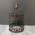 Iron Bird Cage for Wedding Decor and Flower Cage Decor Perfect Props for Hanging Flower Frames Indoor and Outdoor Decoration at Wedding Parties (Bronze)