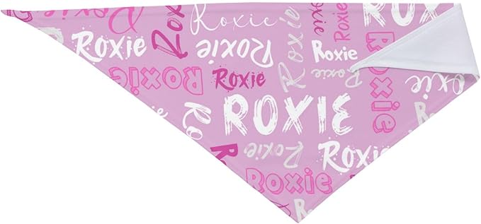 Custom Pet Scarf Personalized Dog Bandana with Name Personalized Add Your Text Bibs Triangle Head Scarfs Gift for Small Medium Large Dogs Cats Baby Puppy Pets Accessories