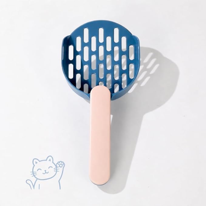 Cat Litter Scoop Sifter, Lightweight & Durable Scooper – Compact Design for Clumping, Pellet & Clay Litter