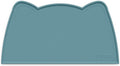 OHMO - Cat Food Mat, Silicone Pet Feeding Mat for Floor Non-Skid Waterproof Dog Water Bowl Tray, Easy to Clean Pet Placemat