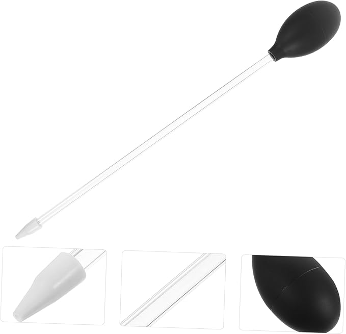3pcs Fish Tank Water Changer and Coral Feeder Tool Aquarium Pipette for Easy Cleaning and Feeding and Portable Water Transfer for Home Aquariums