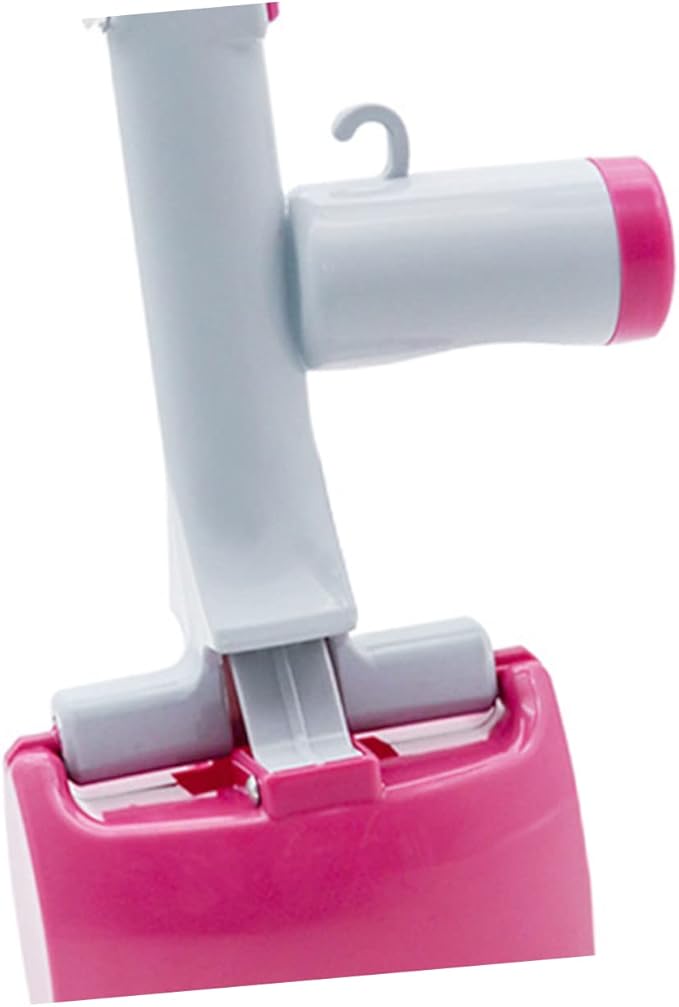 Poop Scoop Handle Waste Pickup Shovel for Dogs and Cats Outdoor Cleaning Tool Rosy Easy One-Handed for Quick Cleanups