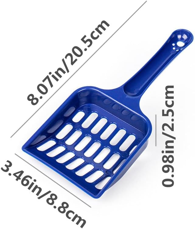 Plastic Cat Litter Scoop Long Handle Cat Litter Scoop Pet Sand Cleaning Scoop Easy to Handle Pet Sand