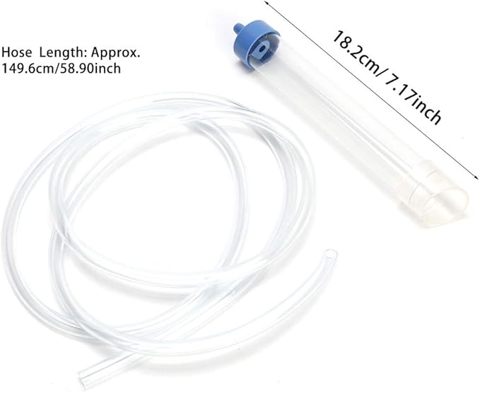 AYNEFY Aquarium Supplies Fish Cleaning Tools PVC Small FishCleaner Change Water Sand Wash Water Purification Professional Pump Cleaning Tool Aquarium Supplies