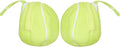 PetDroid 2 Pack Replacement Dog Ball Tennis Plush Cover