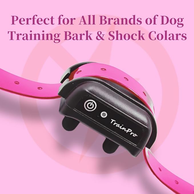 Universal 27 ½” X ¾” Replacement Band Strap for Dog Training Collar - Adjustable Waterproof TPU for Remote E-Collar, Static/Vibration Shock Trainer, Fits Most Bark Control & Obedience Devices