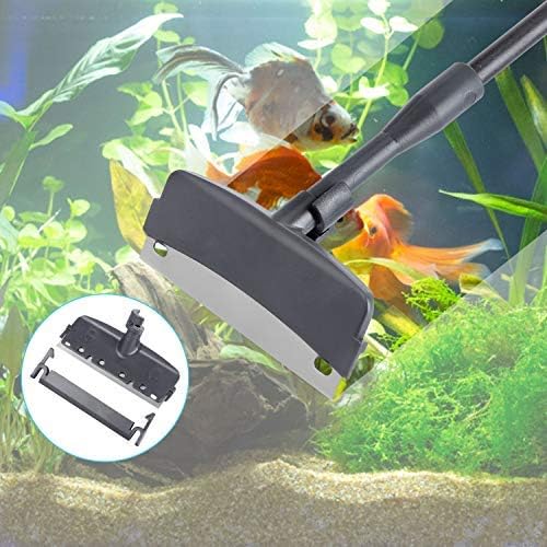 Carefree Fish 6IN1+1 (2026 New Upgrade Edition) Aquarium Cleaning Tools Long Handle Adjustable Length 20~36Inches Fish Tank Cleaner Kit Algae Scraper Scrubber Brushes Set