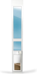 Power Pet Automatic Sliding Glass Patio Pet Door by High Tech Pet - Pet Operated Dog Door, Heavy-Duty Aluminum Frame (92 3/4" - 96"), Secure, Air Tight, for Cats and Dogs up to 30 lbs. Easy Install