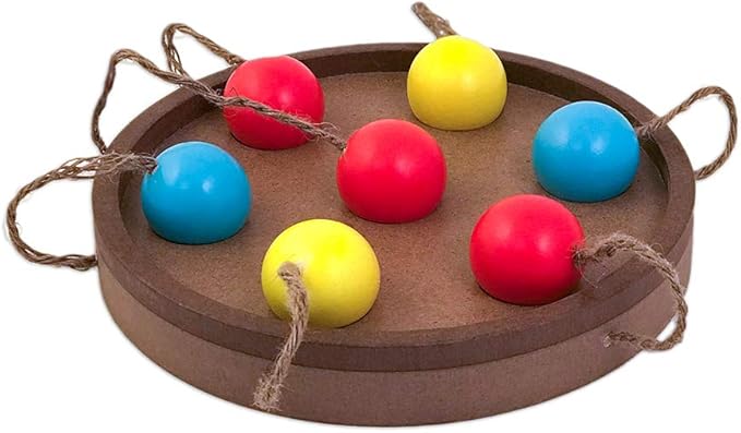 Flipo New Interactive Cat Toy Puzzle Board - Cat Toys for Indoor Cats, Cat Activity Center Treat and Cat Food Feeder… (Bat-A-Ball)