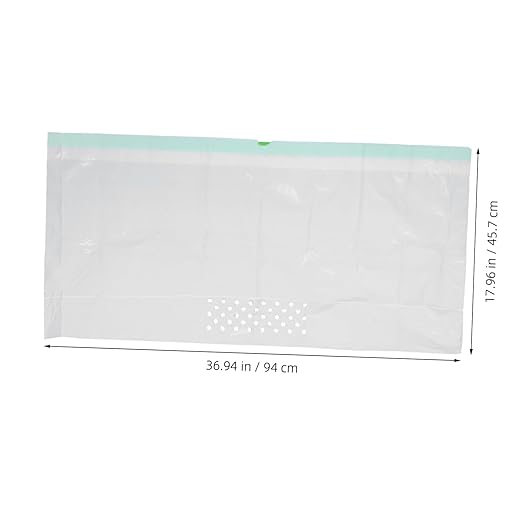7pcs Cat Litter Filter Bags Easy to Use Pet Waste Pick-up Supplies for Litter Box Sturdy Material White Dimensions