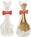 New Age Pet Scoopy Cat Litter Holder w/Scoop,White (IND003W)