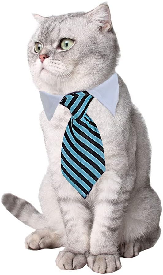 4 Pieces Pets Dog Cat Bowtie Pet Costume Adjustable Formal Necktie Collar for Cats Small Dogs Puppy Grooming Accessories