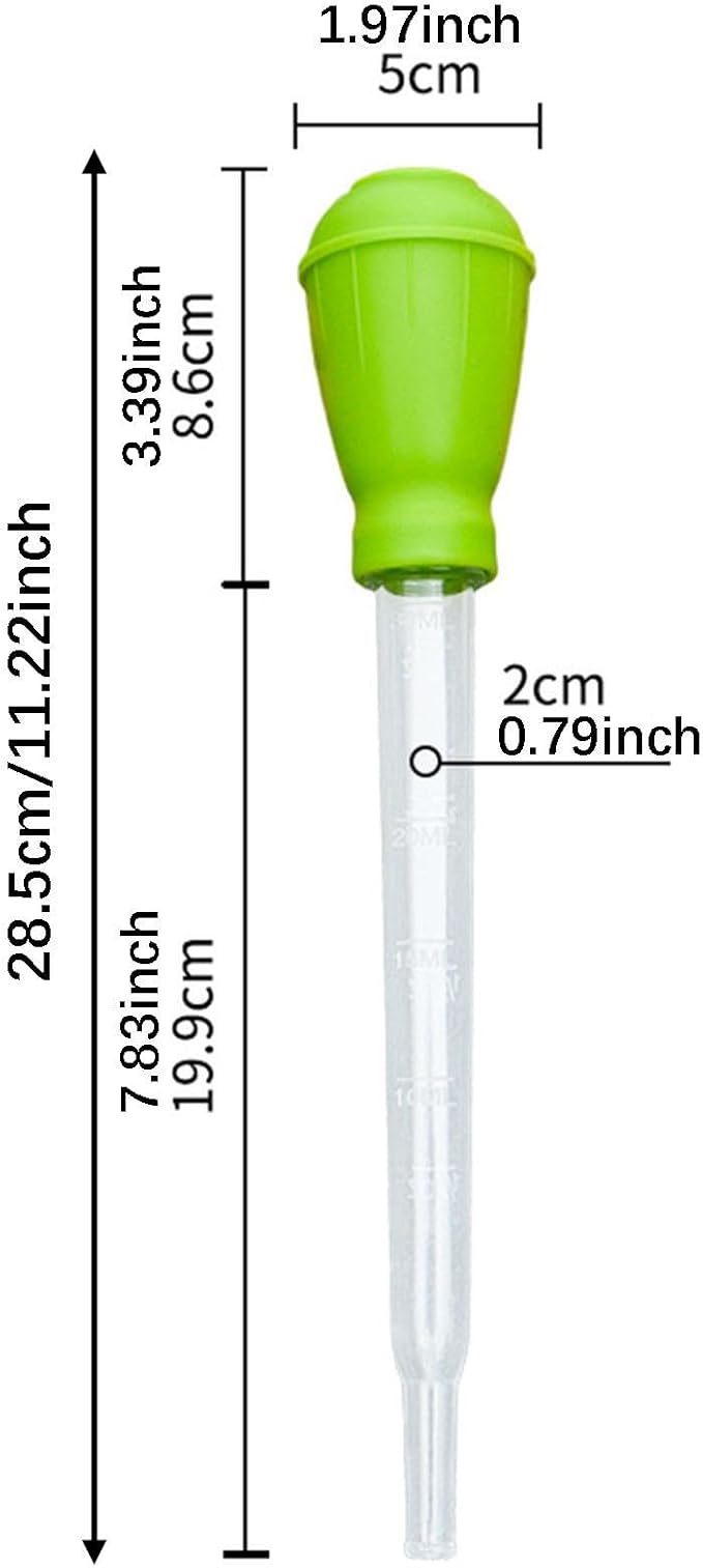 Manual Water Changer Fish Tank Cleaner Coral Feeder Universal Lightweight Maintenance Aquarium Cleaning Tool Waste Remover, Green
