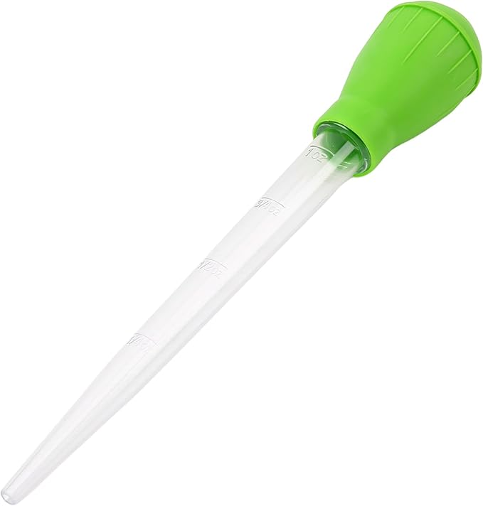 2 Set Manual Fish Tank Cleaning Tools with Extension Pipe and L Shaped Extension Pipe,30ml Aquarium Water Changer,28.9 Inches Siphon Dropper for Fish Bowl Waste Remover,Coral Feeder(Green)