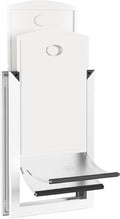 Rescumascer Aluminum XL Dog Door for Door, Extra Large Dog Door with Two Sliding Lock Panels, Pet Door for Dogs up to 220lbs
