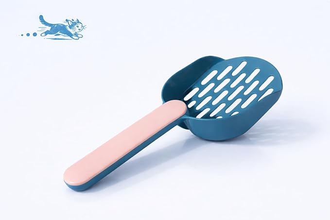 Cat Litter Scoop Sifter, Lightweight & Durable Scooper – Compact Design for Clumping, Pellet & Clay Litter